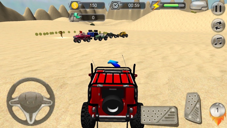 Mad Heavy Monster Racing Truck Demolition screenshot-3