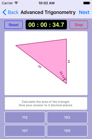 Trigonometry Quiz Master screenshot 3