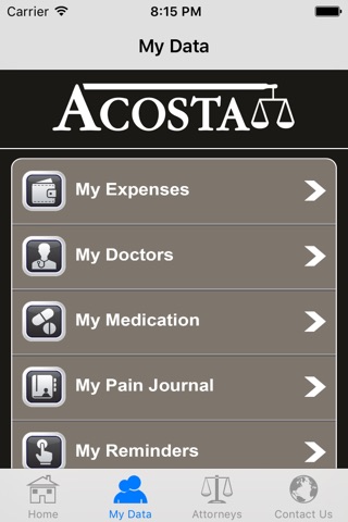 Julio C. Acosta Injury Help App screenshot 4