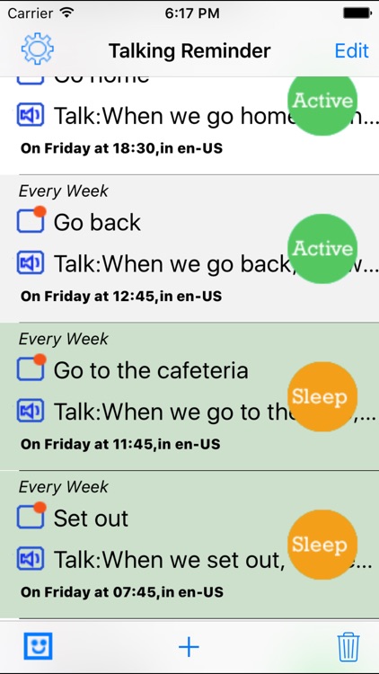 Talking Reminder