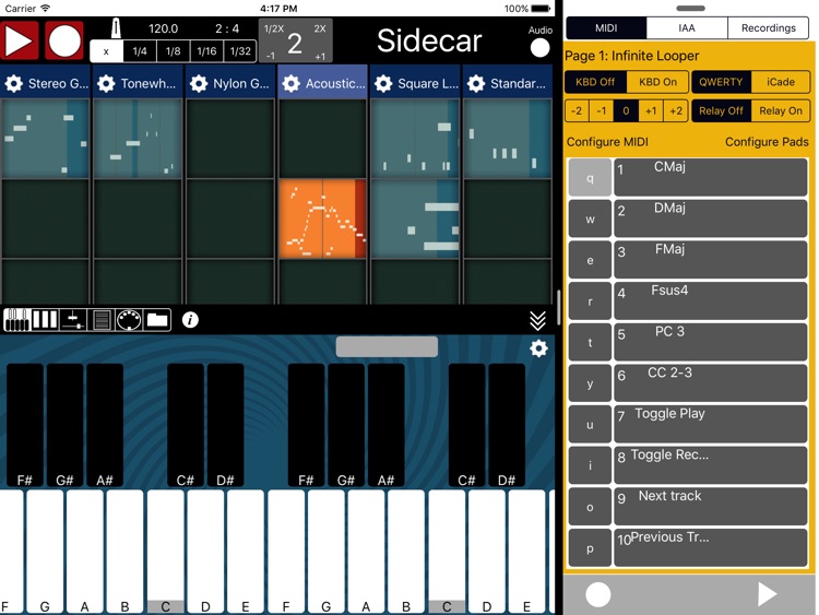 Sidecar MIDI Controller