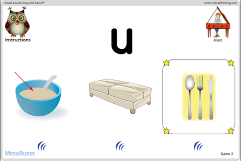 Vowel Sounds Song and Game™ screenshot 3