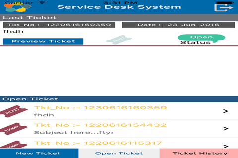 Service Desk System screenshot 4