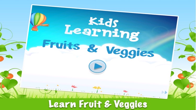 Kids Learning Fruits and Veggies screenshot-3