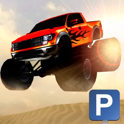 Offroad Monster Truck Parking Simulator 3D:  A Real Truck Driving in Derby Racing game Icon