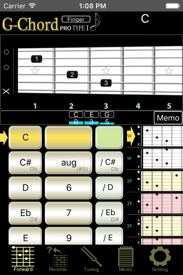 G-Chord Pro screenshot 2