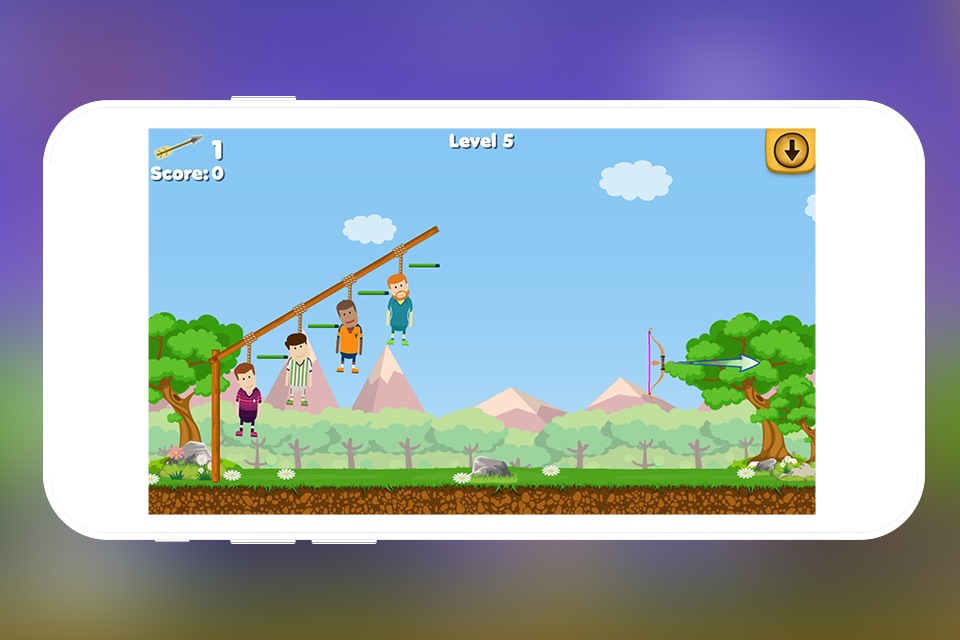 Cut Rope - Bow and Arrow Game screenshot 4