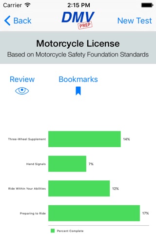 Motorcycle Test Prep screenshot 4