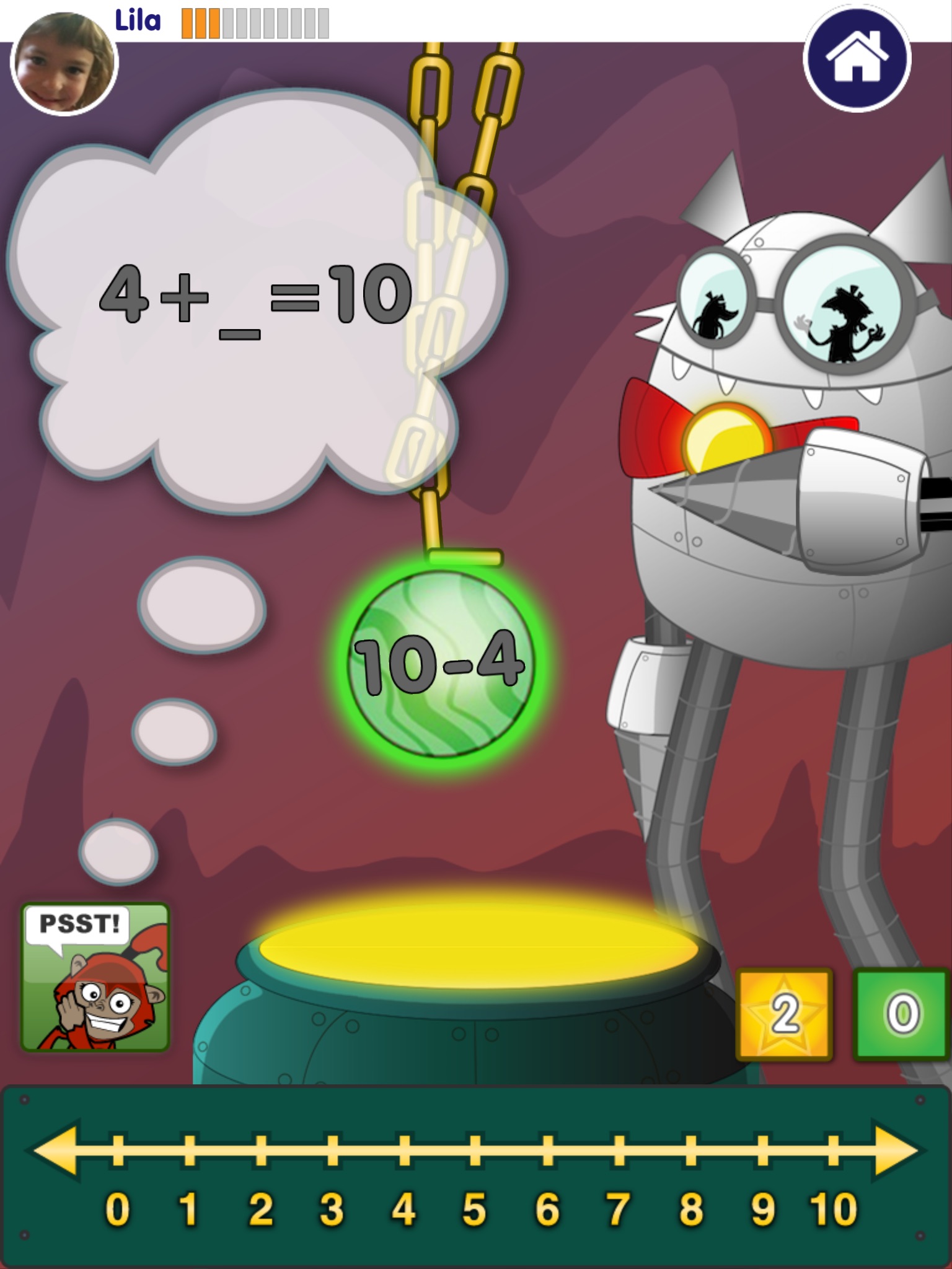 Teachley: Subtractimals EDU screenshot 3