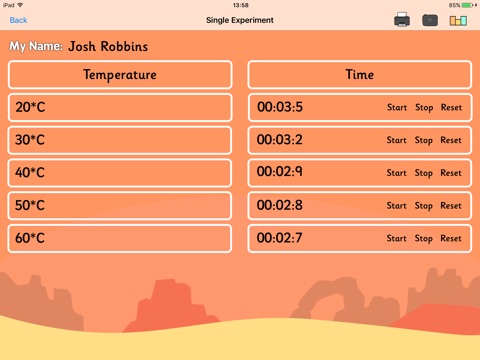 Twinkl Timer - Science Experiment Timers screenshot 3
