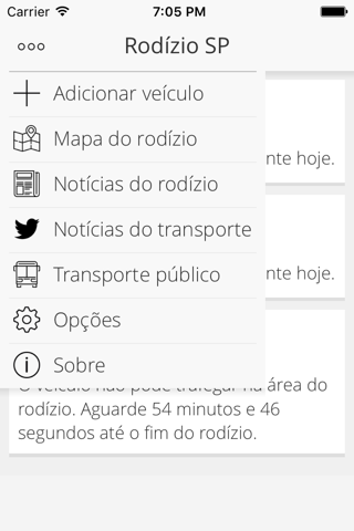 Rodízio SP (cidade de São Paulo) screenshot 2