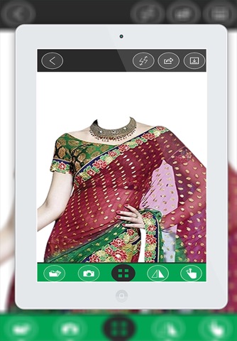 Indian Saree Photo Suit : Lehenga Choli Saree Photo Montag Pro New screenshot 2