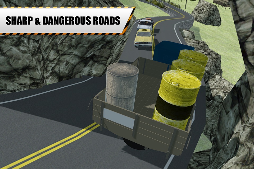 Hill Climbing Petrol Truck – Drive cargo lorry in this driving simulator game screenshot 3