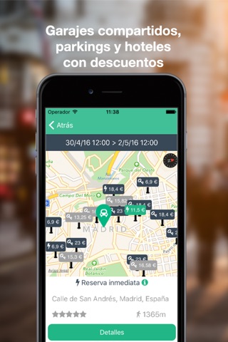 Peer to Park - Tu app para aparcar screenshot 3