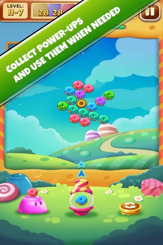 Crazy Shooter - Cookies Bubble Crush screenshot 2