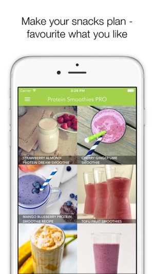 Protein Smoothies PRO - smoothies & shakes for healthy livin(圖4)-速報App