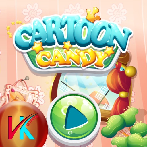 Candy Cartoon Match 3 - Puzzle iOS App