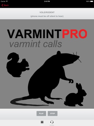 Varmint Calls for Predator Hunting with Bluetooth HD screenshot 2
