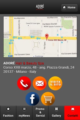 Adoré Parrucchieri Milano screenshot 4