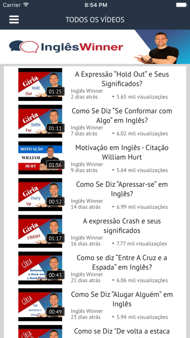 How to cancel & delete Curso Inglês Winner from iphone & ipad 1