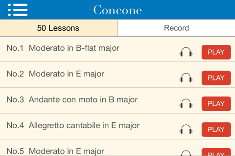 Concone 50 Lessons for Low Voice screenshot 2