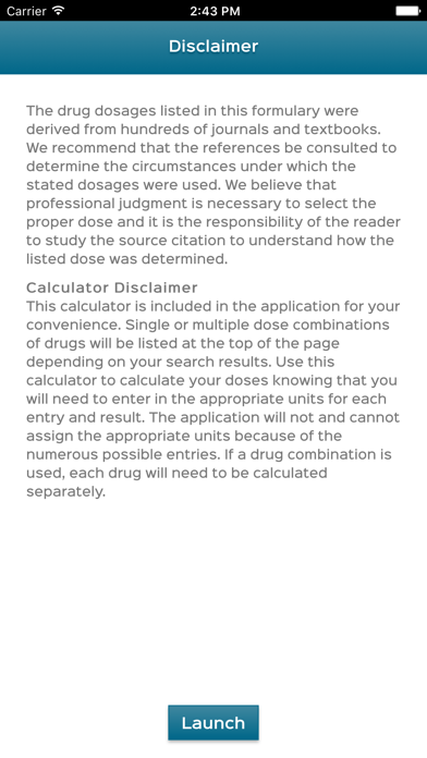 How to cancel & delete ACLAM e-Formulary from iphone & ipad 2