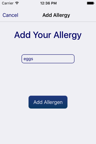 Food Allergy Snapper screenshot 2