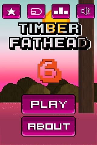 Timber Fathead Free screenshot 2