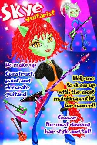 Crazy Cats Super Stars - Animal Pop Music Band Hair & Style Makeover screenshot 3