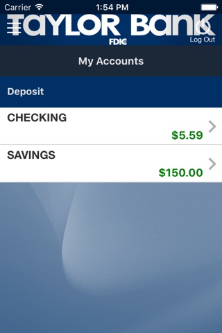 Taylor Bank Mobile screenshot 4