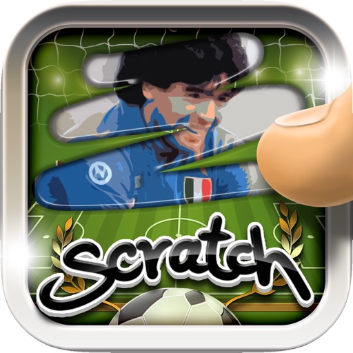 Scratch The Pics : Soccer Player Trivia Photo Reveal Games Pro icon