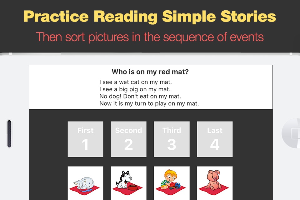 Read and Sequence - Sequencing Stories for Early Readers screenshot 2