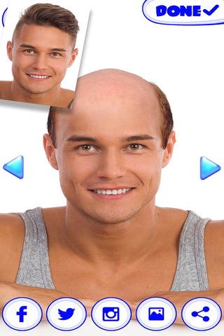 Make Me Bald Booth – Shave Your Head with Funny Photo Montage and Pic Editor With Stickers screenshot 3