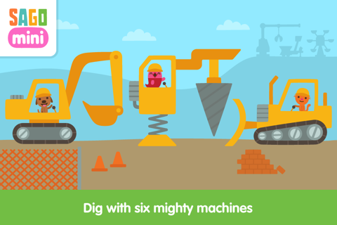 Sago Mini Trucks and Diggers screenshot 3