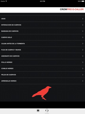 Llamadas y sonidos REALES para cacería de Cuervos ++ screenshot 3