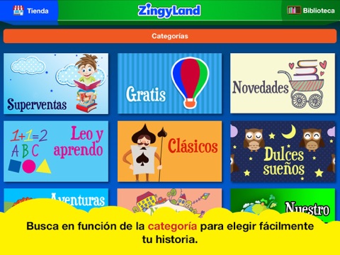 ZingyLand app - Safe Tales and Games for kids screenshot 3