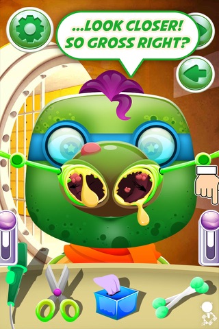 Mutant Animal Nose Hair Doctor – Ninja Surgery Games for Kids Pro screenshot 3