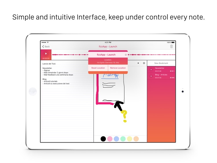 Meting - Audio Recorder, Text and Draw Memo