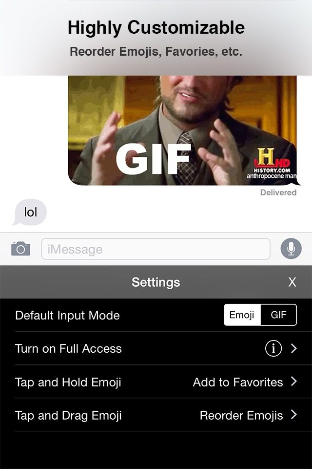 WayDC GIF Keyboard screenshot 3