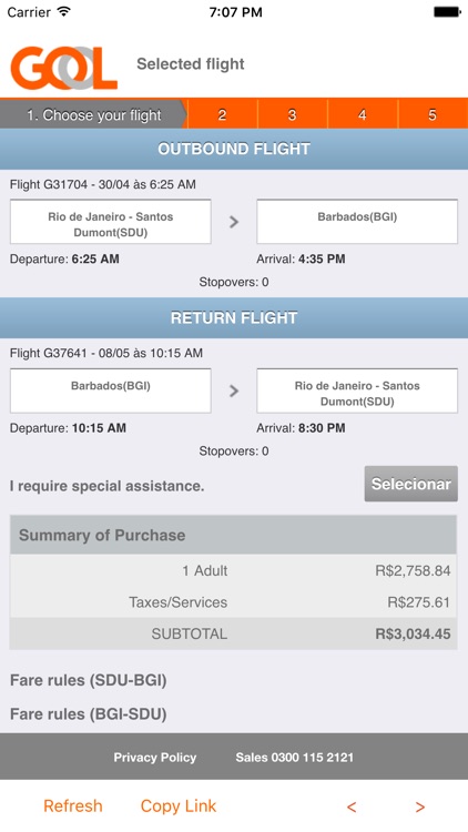 GOL Airline screenshot-4