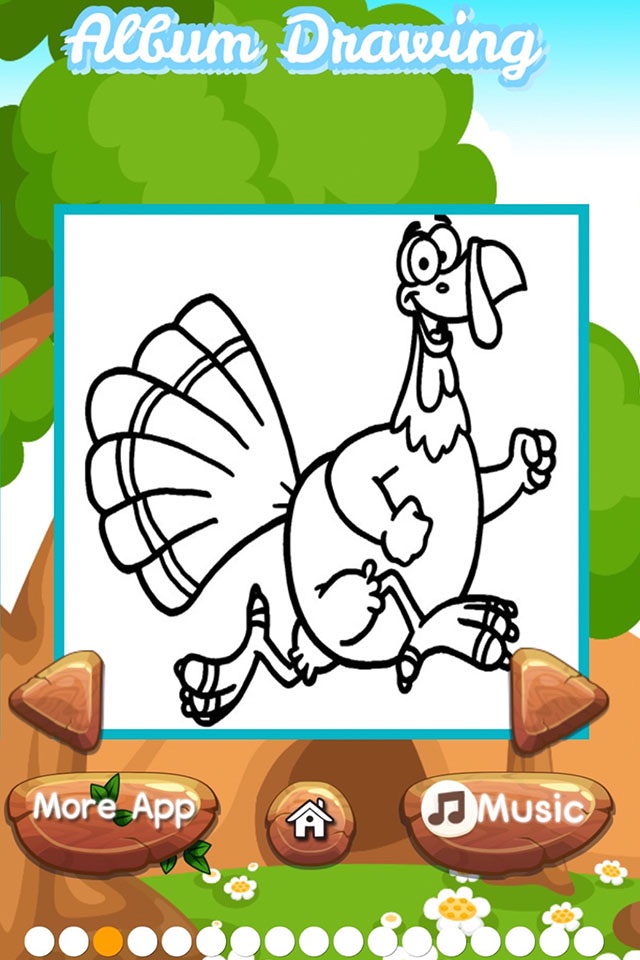 cartoon coloring and painting book for little kid screenshot 4