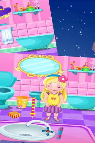 Принцесса обучения для мытья рук:Игры Бесплатно screenshot 2