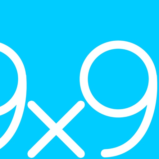 Enjoy Learning 9x9 iOS App