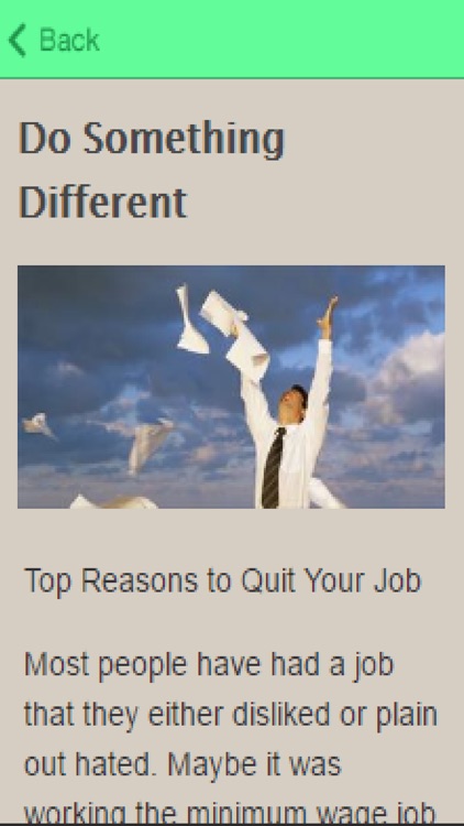 How To Quit A Job