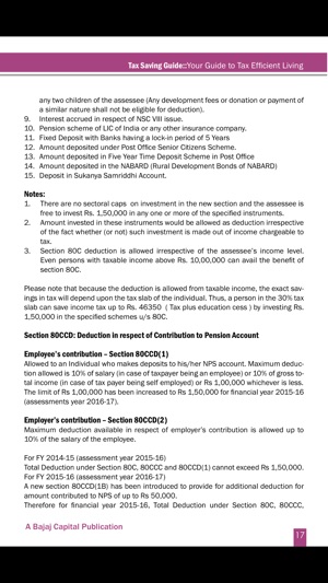 Bajaj Capital Tax Planning Guide(圖5)-速報App