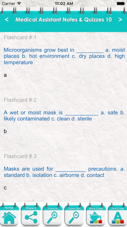Medical Assistant Exam Review App/ 2300 Flashcards Study Notes - Terms, Concepts & Quiz
