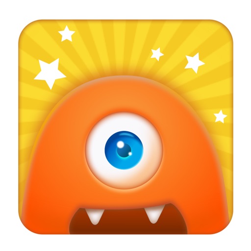 Monsters Line-Rolling Monter In the Sky Balls Games Icon