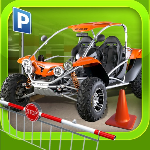 3D Buggy Parking Mania - Multi Level Driving Test in City Trafic Simulator Icon