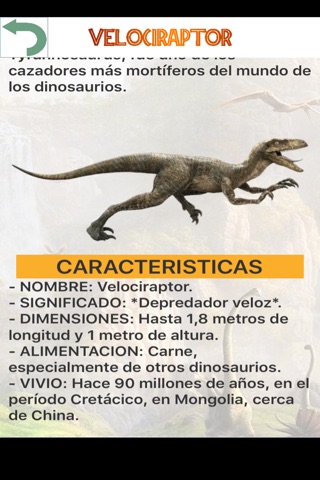 Jurassic Info Dinosaurios screenshot 3