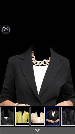 Women Jacket Suit - Photo montage with o